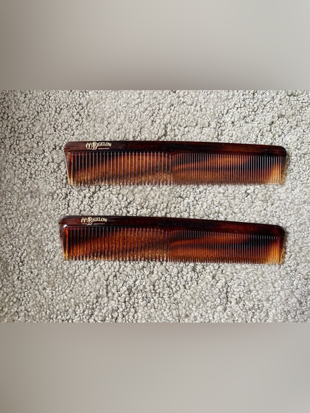 C.O. Bigelow Detangling Comb SET OF TWO